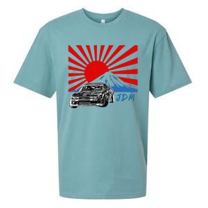 JDM Drift Sunburst Sueded Cloud Jersey T-Shirt