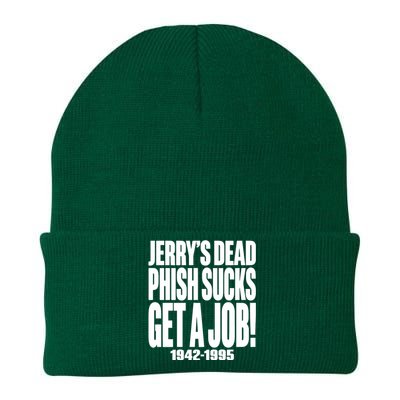 Jerrys Dead Sucks Get A Job 1942 1995 Knit Cap Winter Beanie