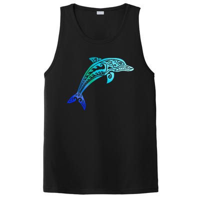 Jumping Dolphin Tribal PosiCharge Competitor Tank