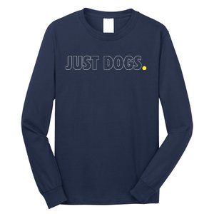 Just Dogs Tennis Ball Long Sleeve Shirt