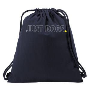 Just Dogs Tennis Ball Drawstring Bag