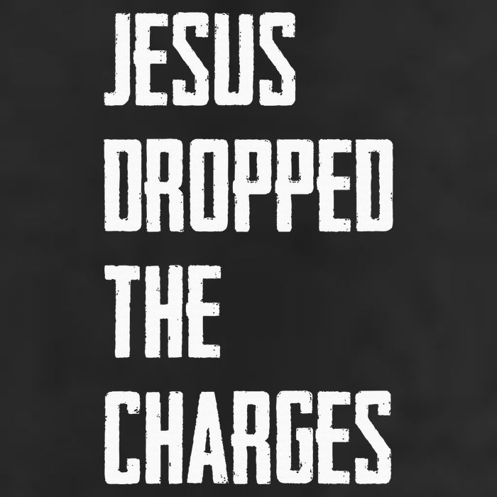 Jesus Dropped The Charges Cool Comfort Performance Bucket Hat