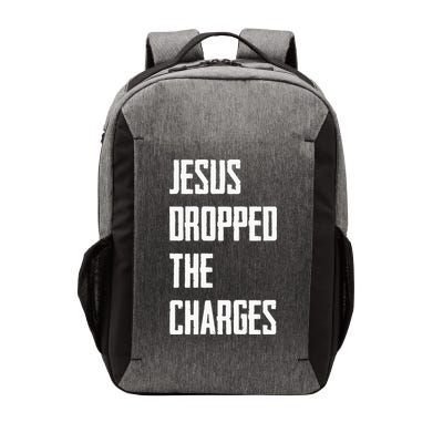 Jesus Dropped The Charges Vector Backpack