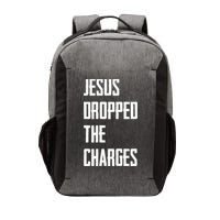 Jesus Dropped The Charges Vector Backpack