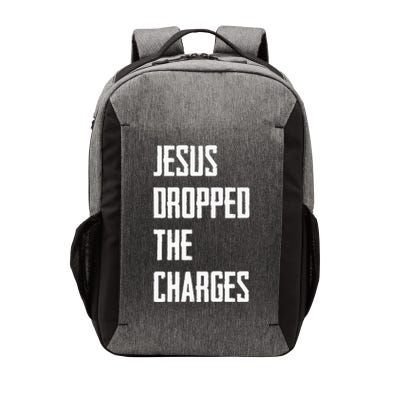 Jesus Dropped The Charges Vector Backpack