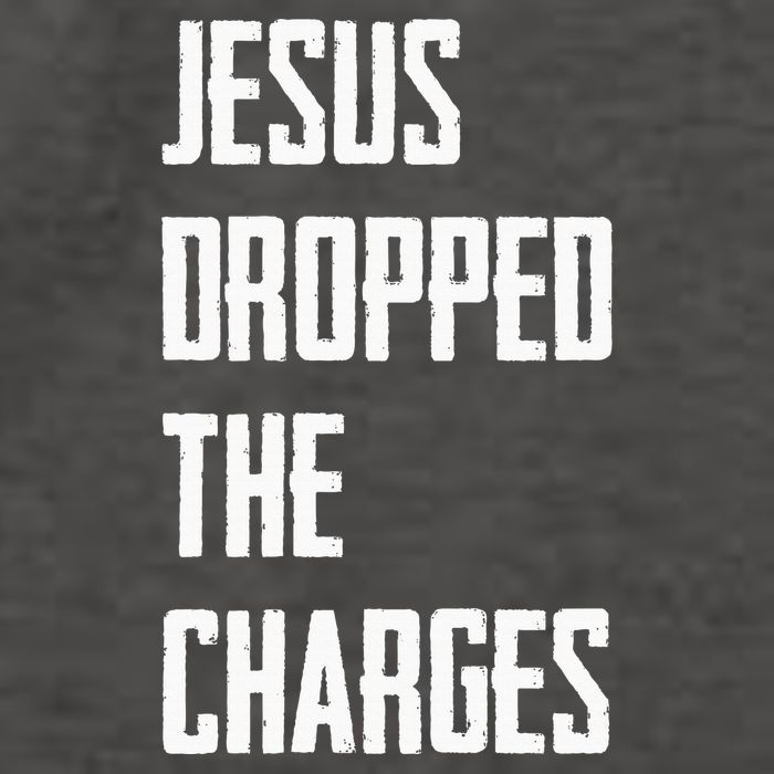 Jesus Dropped The Charges Vector Backpack