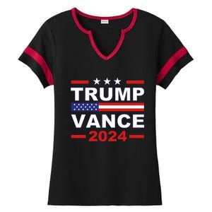 Jason Draughn Trump Vance 2024 Ladies Halftime Notch Neck Tee