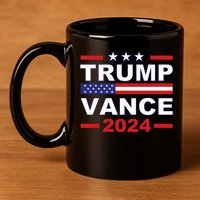 Jason Draughn Trump Vance 2024 11oz C Handle Ceramic Mug