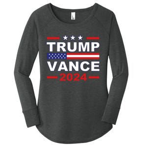 Jason Draughn Trump Vance 2024 Women's Perfect Tri Tunic Long Sleeve Shirt