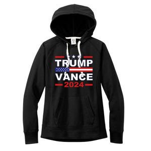 Jason Draughn Trump Vance 2024 Women's Fleece Hoodie