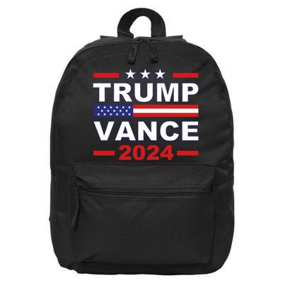 Jason Draughn Trump Vance 2024 16 in Basic Backpack