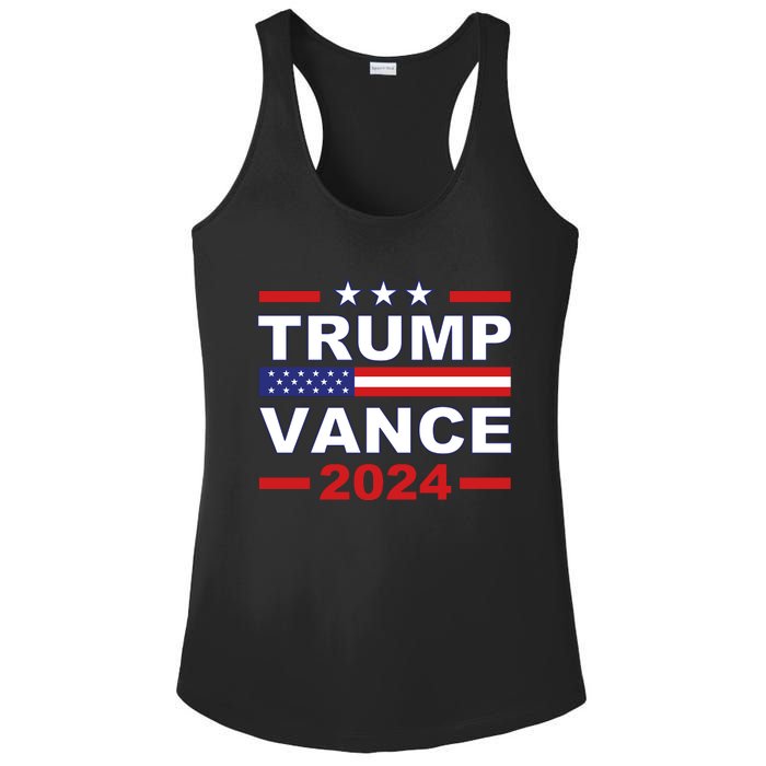 Jason Draughn Trump Vance 2024 Ladies PosiCharge Competitor Racerback Tank