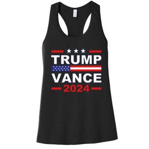 Jason Draughn Trump Vance 2024 Women's Racerback Tank