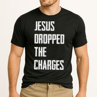 Jesus Dropped The Charges Cooling Performance Crew T-Shirt
