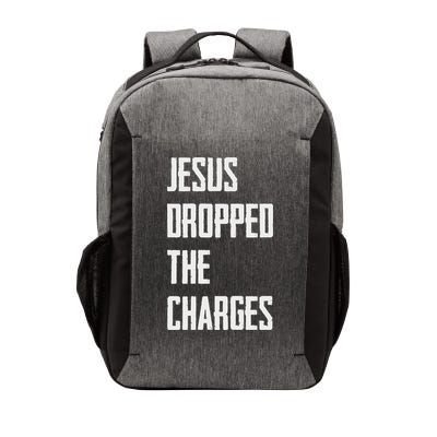 Jesus Dropped The Charges Vector Backpack
