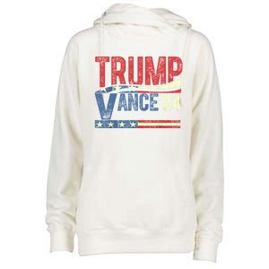 J D Vance For President Cool Gift Womens Funnel Neck Pullover Hood