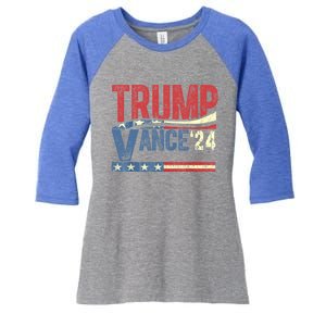 J D Vance For President Cool Gift Women's Tri-Blend 3/4-Sleeve Raglan Shirt