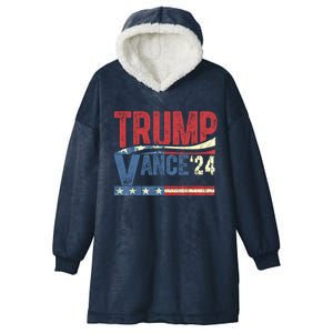 J D Vance For President Cool Gift Hooded Wearable Blanket