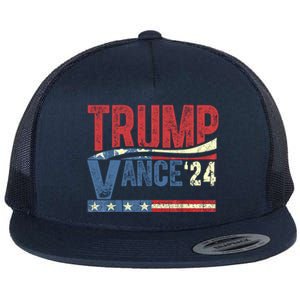 J D Vance For President Cool Gift Flat Bill Trucker Hat