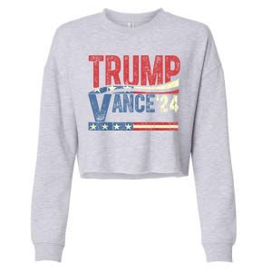 J D Vance For President Cool Gift Cropped Pullover Crew