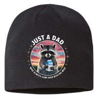 Just Dad Who Always Came Back With Milk Sustainable Beanie