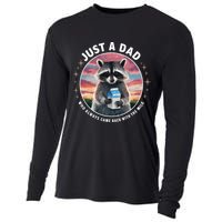 Just Dad Who Always Came Back With Milk Cooling Performance Long Sleeve Crew