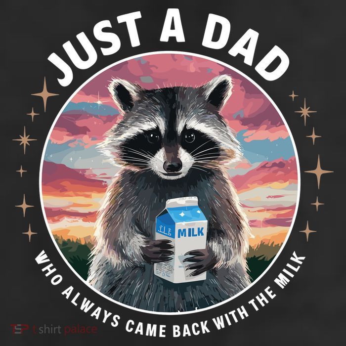 Just Dad Who Always Came Back With Milk 25L Jumbo Tote