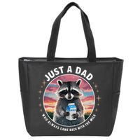 Just Dad Who Always Came Back With Milk Zip Tote Bag