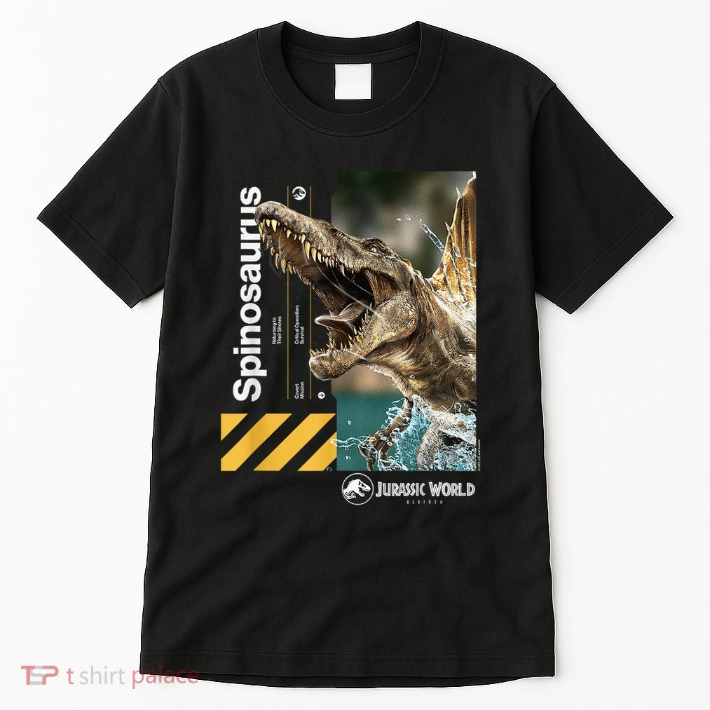 Jurass Dino World Rebirth Spinosaurus Tall T-Shirt