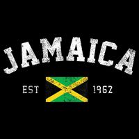 Jamaica Est. 1962 Jamaican Flag Independence Day T-Shirt
