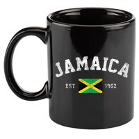 Jamaica Est. 1962 Jamaican Flag Independence Day 11oz C Handle Ceramic Mug
