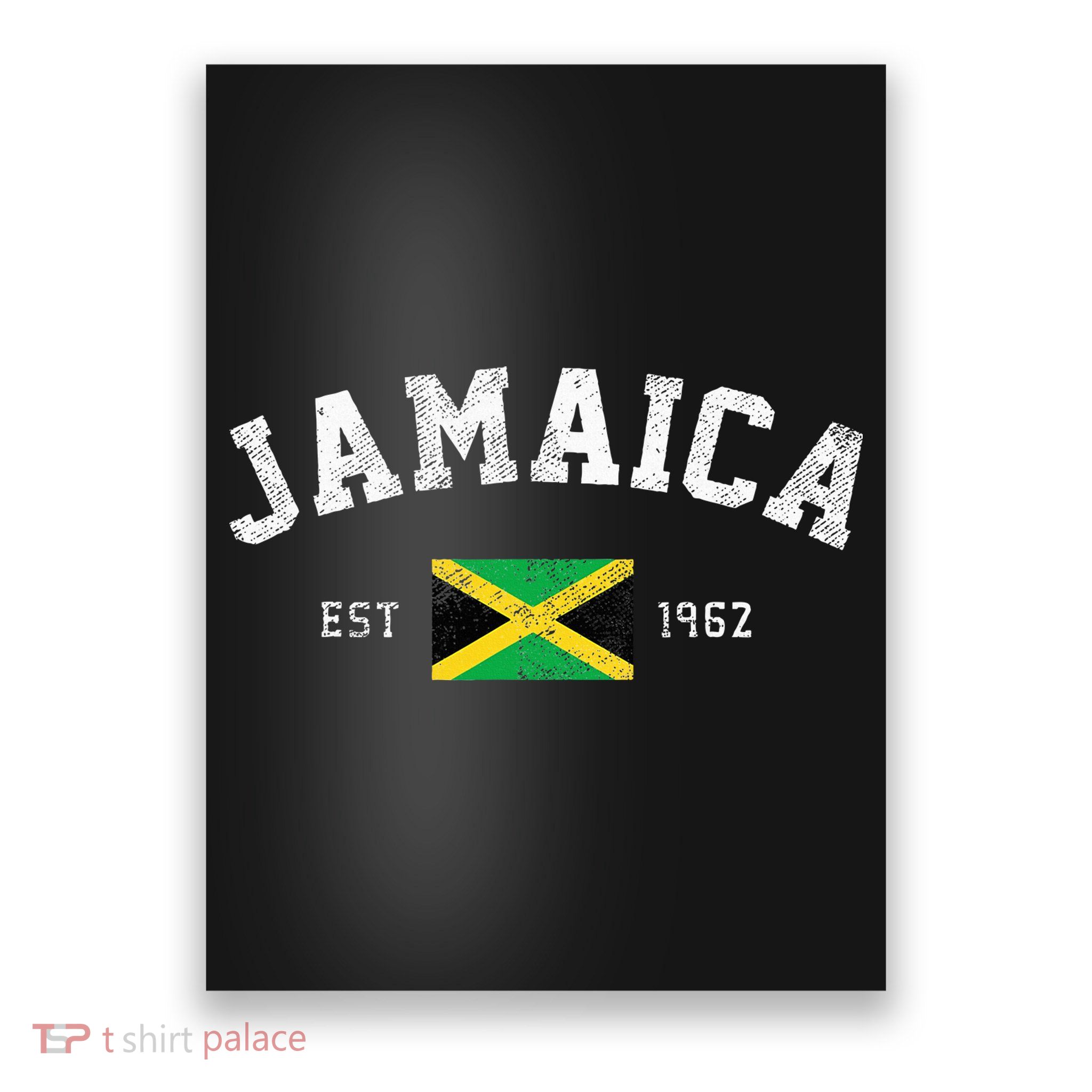 Jamaica Est. 1962 Jamaican Flag Independence Day Poster