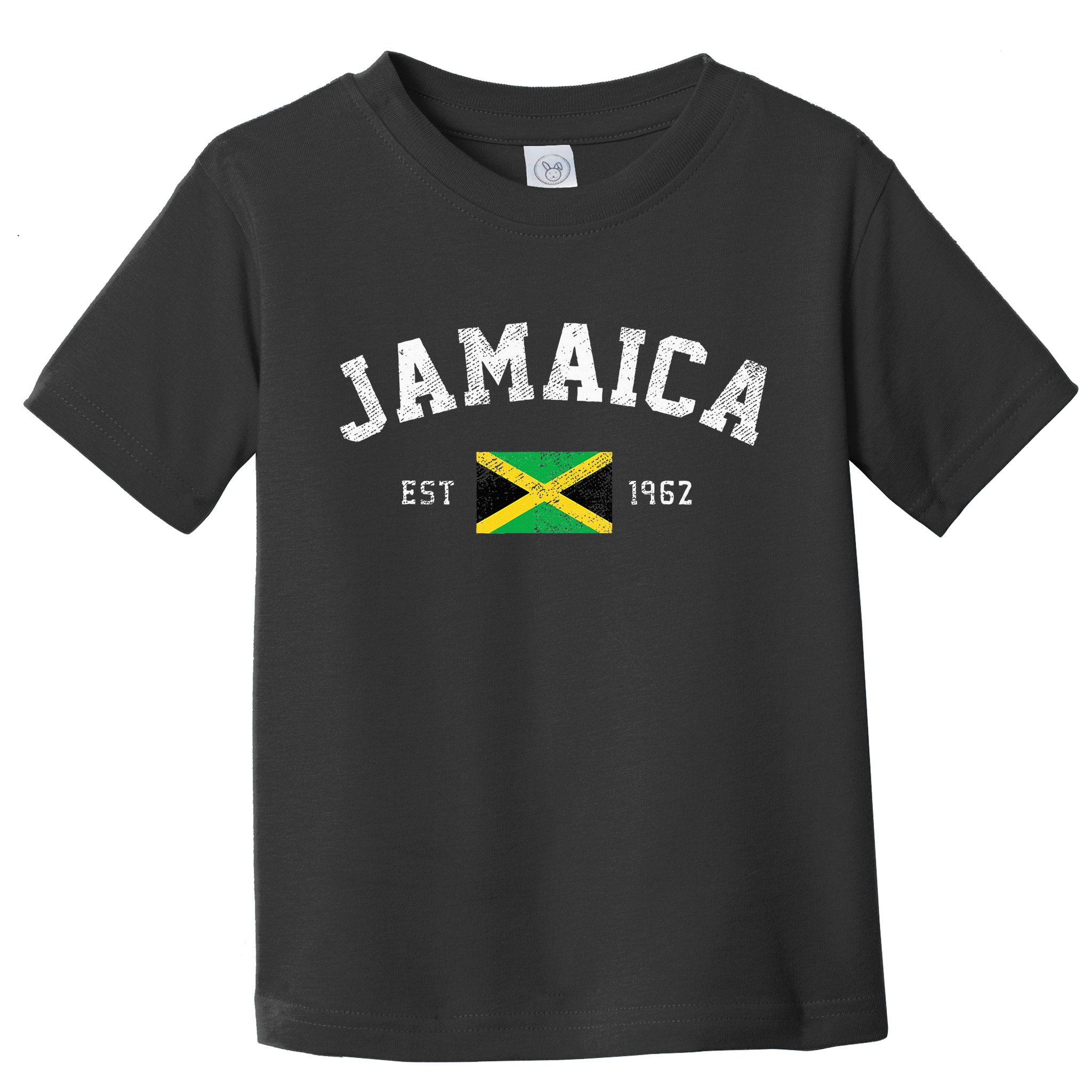 Jamaica Est. 1962 Jamaican Flag Independence Day Toddler T-Shirt