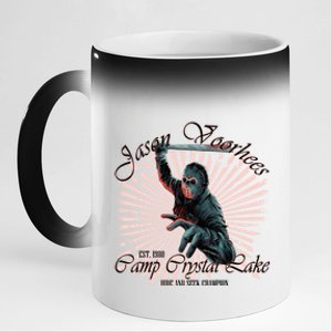 Jason Est 1980 Camp Crystal Lake Hide And Seek Champion 11oz Black Color Changing Mug