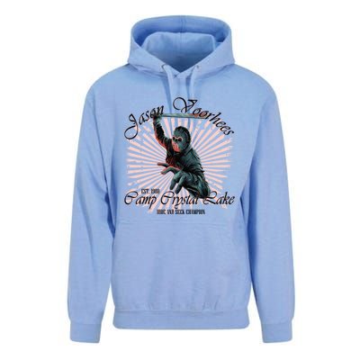 Jason Est 1980 Camp Crystal Lake Hide And Seek Champion Unisex Surf Hoodie