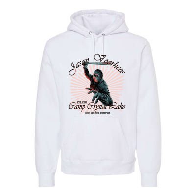 Jason Est 1980 Camp Crystal Lake Hide And Seek Champion Premium Hoodie