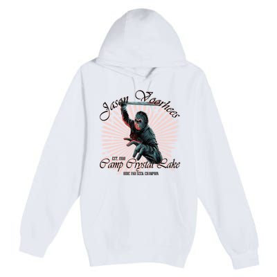 Jason Est 1980 Camp Crystal Lake Hide And Seek Champion Premium Pullover Hoodie