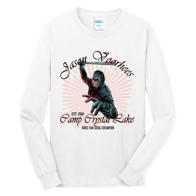 Jason Est 1980 Camp Crystal Lake Hide And Seek Champion Tall Long Sleeve T-Shirt