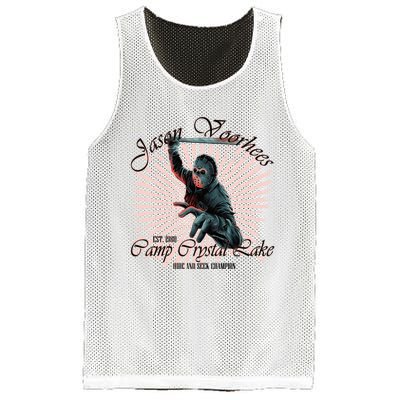 Jason Est 1980 Camp Crystal Lake Hide And Seek Champion Mesh Reversible Basketball Jersey Tank