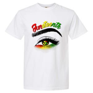 Juneteenth Eye African American Garment-Dyed Heavyweight T-Shirt