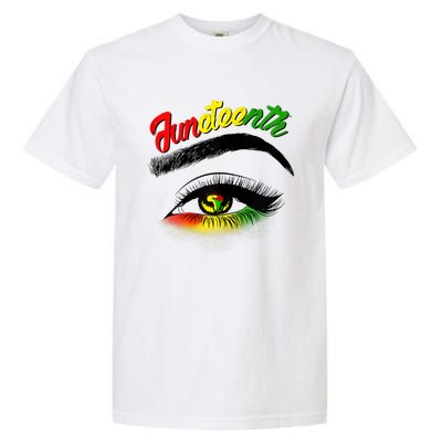 Juneteenth Eye African American Garment-Dyed Heavyweight T-Shirt