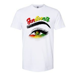 Juneteenth Eye African American Softstyle CVC T-Shirt