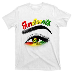 Juneteenth Eye African American T-Shirt