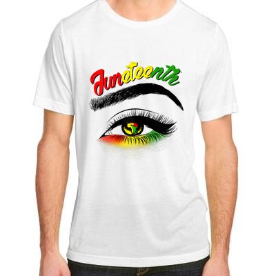 Juneteenth Eye African American Adult ChromaSoft Performance T-Shirt