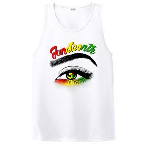 Juneteenth Eye African American PosiCharge Competitor Tank