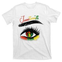 Juneteenth Eye African American  Black History Pride T-Shirt