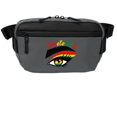 Juneteenth Eye African American Wo Black History Pride  Crossbody Pack