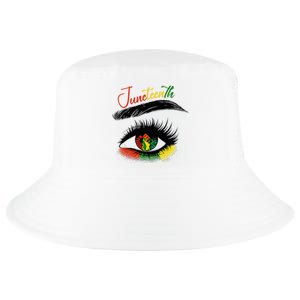 Juneteenth Eye African American Women Black History Pride Cool Comfort Performance Bucket Hat