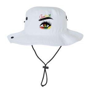 Juneteenth Eye African American Women Black History Pride Legacy Cool Fit Booney Bucket Hat