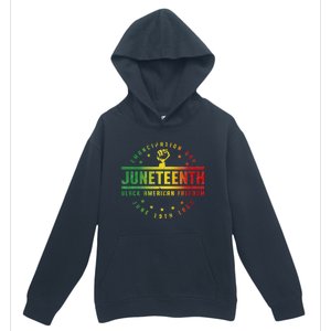 Juneteenth Emancipation Black American Freedom Black Pride Urban Pullover Hoodie